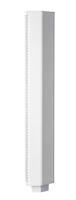 HK Audio HK-POLAR-MKII-10-WHT 2000 watt 10in Powered Column PA MK II with 4 Ch Mixer 24-bit DSP EQ Bluetooth 5 TWS in White