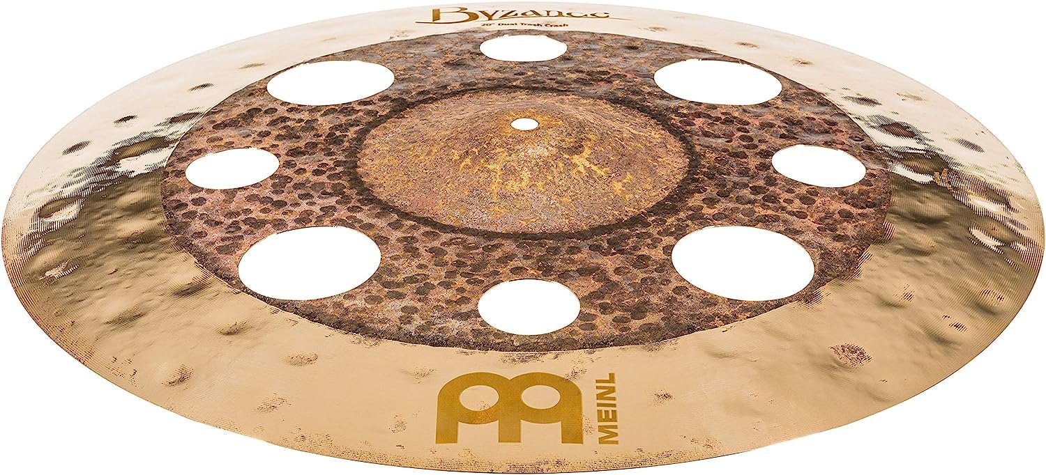 Meinl Cymbals Byzance 20" Extra Dry Thin Crash — MADE IN TURKEY — Hand Hammered B20 Bronze, 2-YEAR WARRANTY, B20EDTC