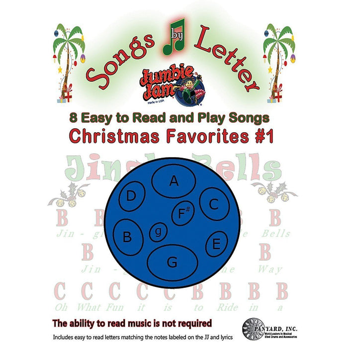 Panyard JJ5515 Jumbie Jam Songs by Letter Christmas Favourites for Steel Pan