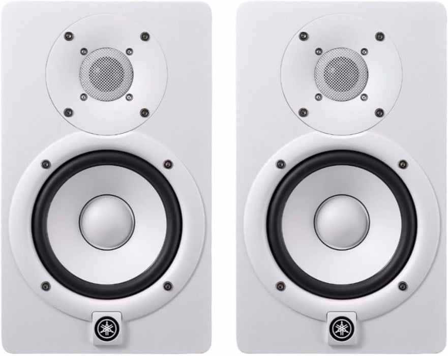 Yamaha 5-Inch Powered Studio Monitor - White, 2-Pack (HS5 W)