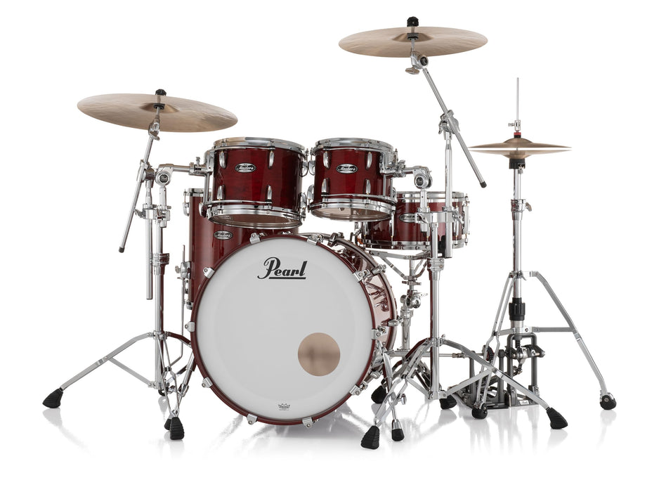 Pearl Masters Maple MM6 4-Piece Drum Shell Pack - 22/16/12/10 Natural Cherry