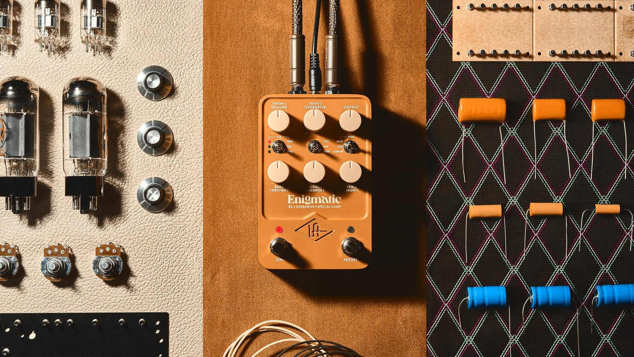 Universal Audio Enigmatic '82 Overdrive Special Amplifier Emulation Pedal (UA-ENIGMATIC-U)