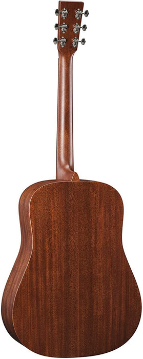 Martin Guitar D-15M StreetMaster with Gig Bag, Acoustic Guitar for the Working Musician, Mahogany Construction, Distressed Satin Finish, D-14 Fret, and Low Oval Neck Shape