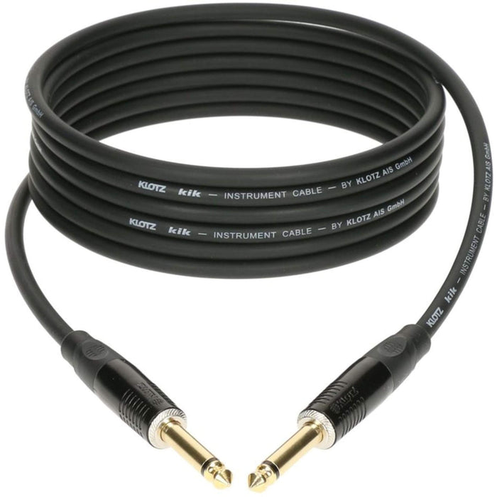 Klotz Pro Instrument Cable with Metal Jack (6.0, Black)