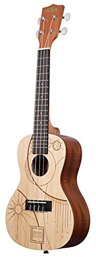 Kala Brand Music Co., 4-String Ukulele, Natural, Concert (KA-MXMTOON-C)