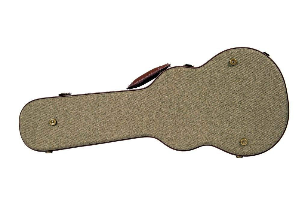 Kala Archtop Olive Tweed Concert Ukulele Hard Case (Otc-At)