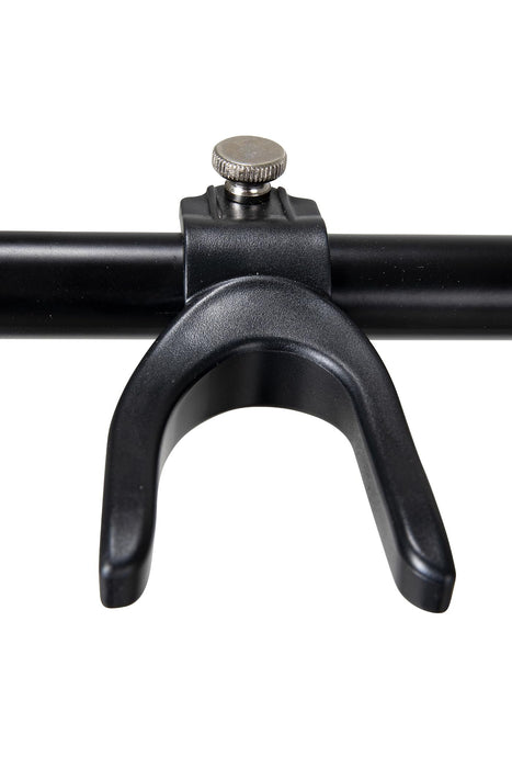 GEWA GS-105B multi-stand for 5 instruments, guitar holder (adjustable neck and rib support, ideal guitar accessories, protection against damage, quality and affordability combined), black