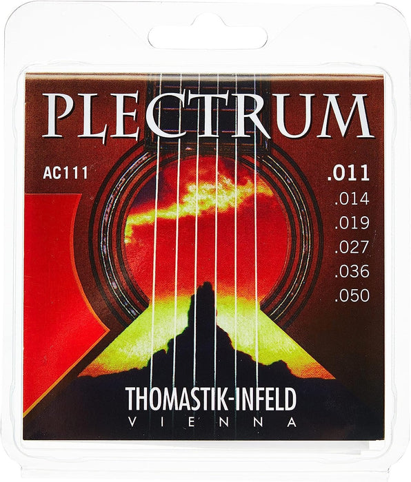 Thomastik-Infeld AC111 Acoustic Guitar Strings - Plectrum Series 6 String Set E, B, G, D, A, E