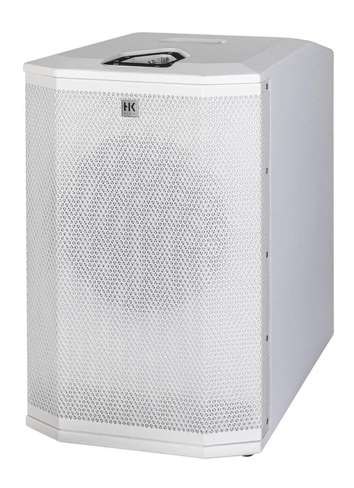 HK Audio HK-POLAR-MKII-10-WHT 2000 watt 10in Powered Column PA MK II with 4 Ch Mixer 24-bit DSP EQ Bluetooth 5 TWS in White