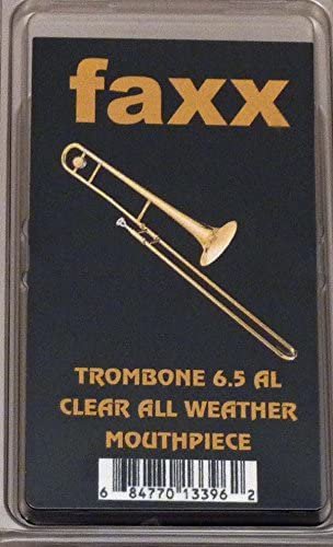 Faxx Trombone 6.5 AL Clear All Weather Mouthpiece