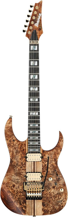 Ibanez RG Series 6-String Electric Guitar, Antique Brown Stained Flat (RGT1220PBABS)