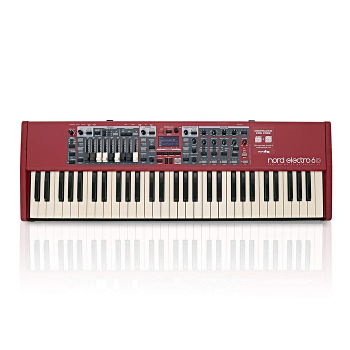 Nord Electro 6D 61 Stage Piano, 61-Note Semi-Weighted Waterfall Keybed