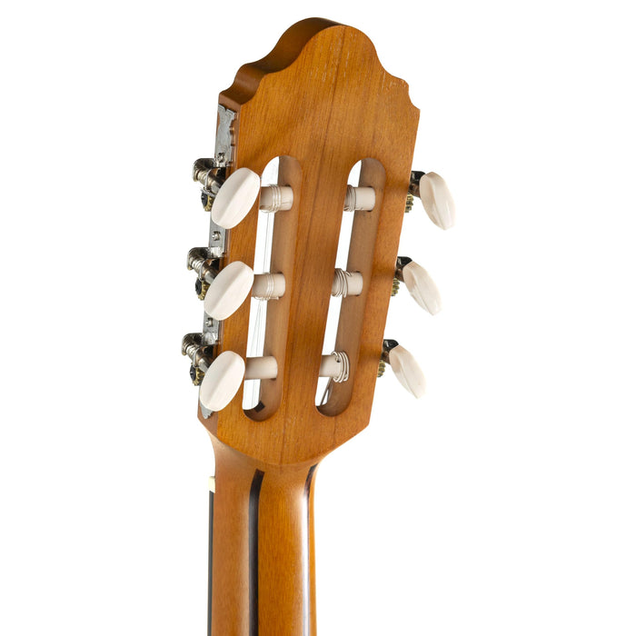 Valencia VC204H 200 Series Classical Guitar, Antique Natural Finish Hybrid Slim Neck