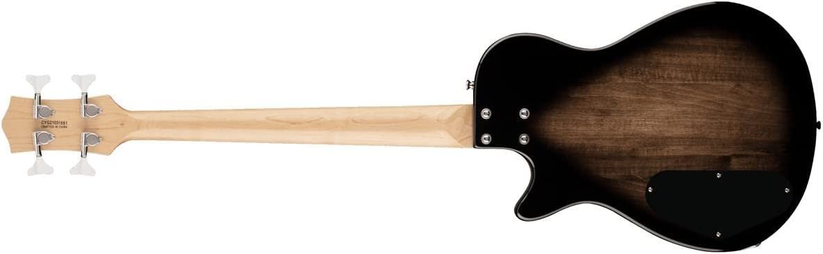 Gretsch G2220 Electromatic Junior Jet Bass II Short-Scale 4-String Guitar with Basswood Body, Laurel Fingerboard, and Bolt-On Maple Neck (Right-Hand, Bristol Fog)