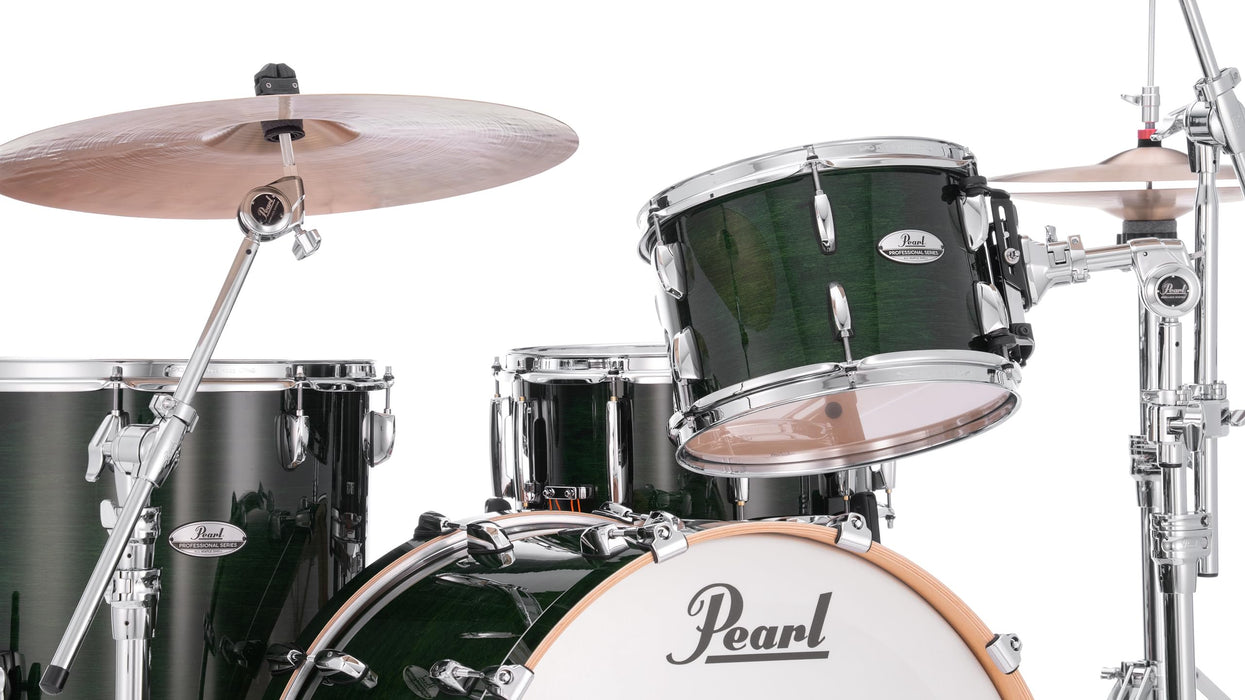 Pearl PMX Professional Series 3-Piece Drum Shell Pack - 22x16 Bass, 16x16 Tom, 12x8 Tom - Emerald Mist