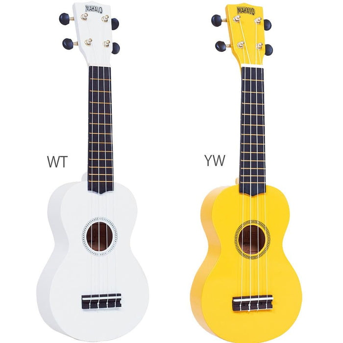 Mahalo Ukuleles MR1RD Rainbow Series Soprano Ukulele,Red