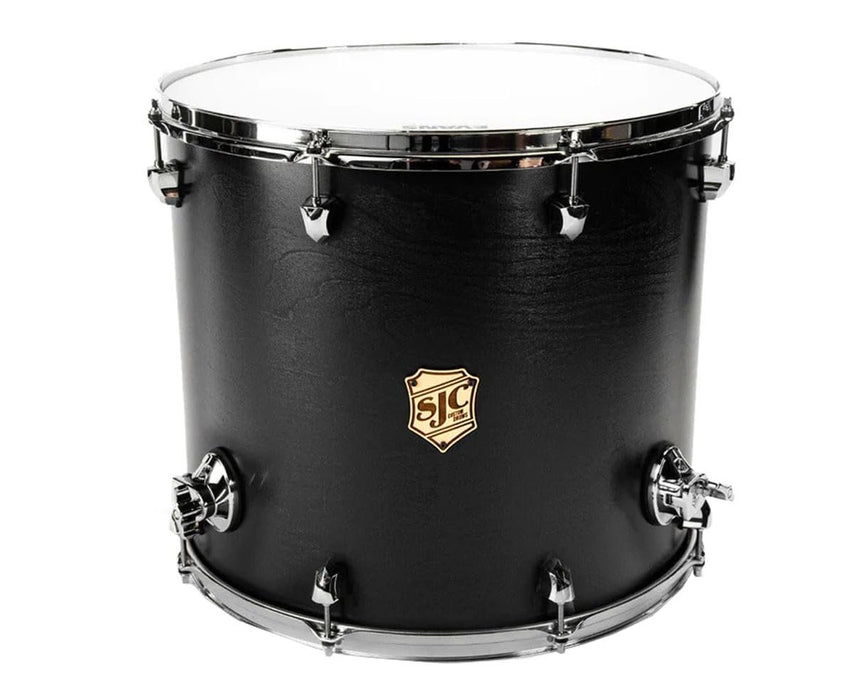 SJC Custom Drums Tour Series Floor Tom - 16 x 18 inch - Matte Black