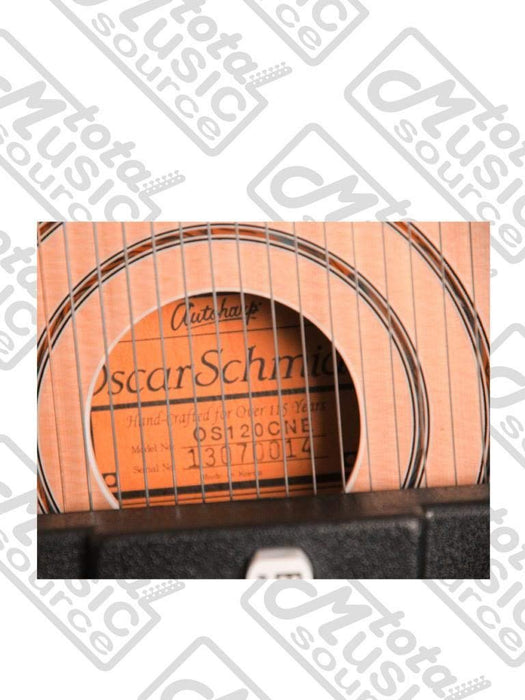 Oscar Schmidt 21 Chord Acoustic Electric Auto Harp, Natural Spruce (OS120CNE-U)