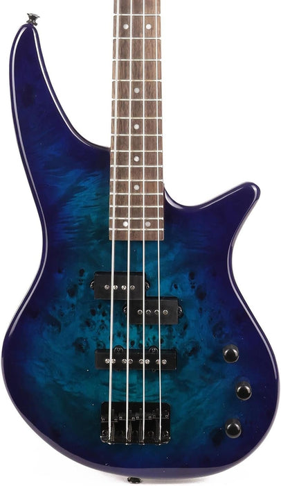 Jackson JS Series Spectra Bass JS2P, Blue Burst, Laurel Fingerboard (291-9004-586)