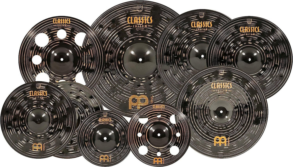 Meinl 18" China Cymbal - Classics Custom Dark - Made in Germany, 2-YEAR WARRANTY (CC18DACH)