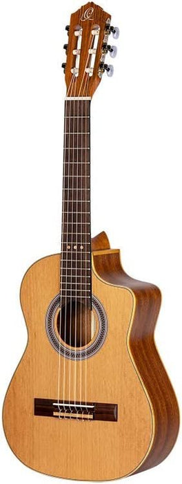 Ortega Guitars Requinto Series Pro 6 String Acoustic Guitar, Right (RQ39)