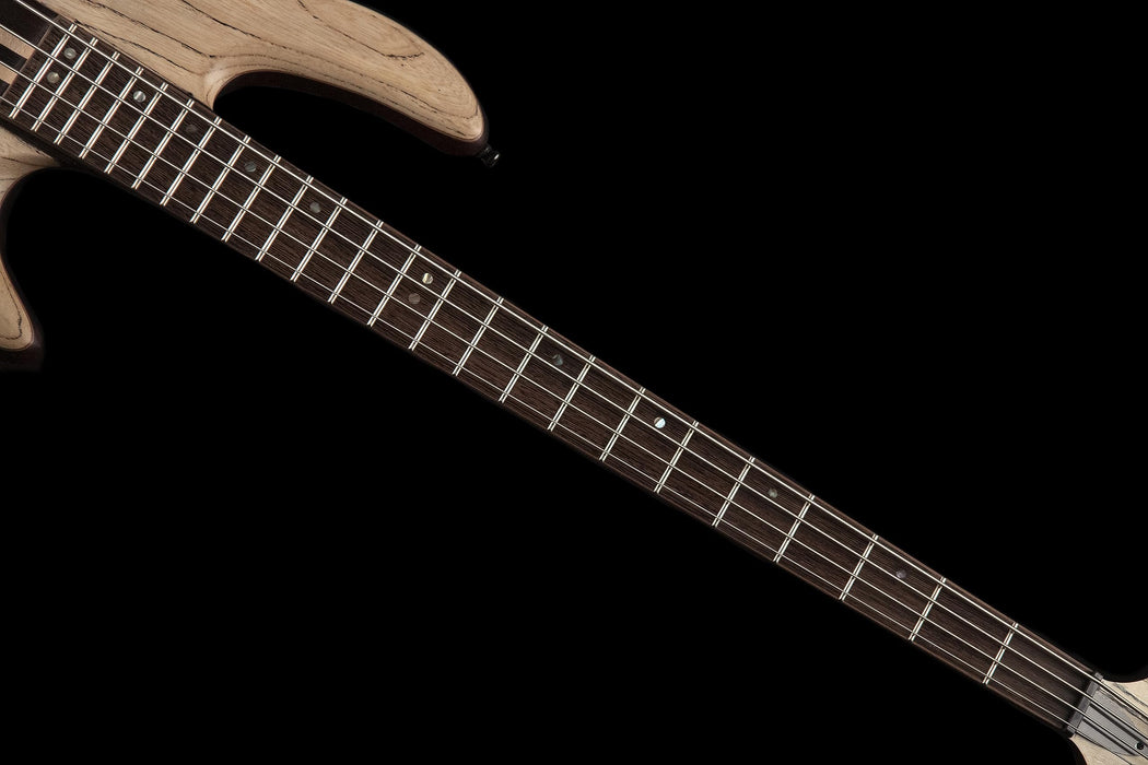 Cort, 4-String Bass Guitar, Right, Etched Natural Black (A4ULTRAENB)