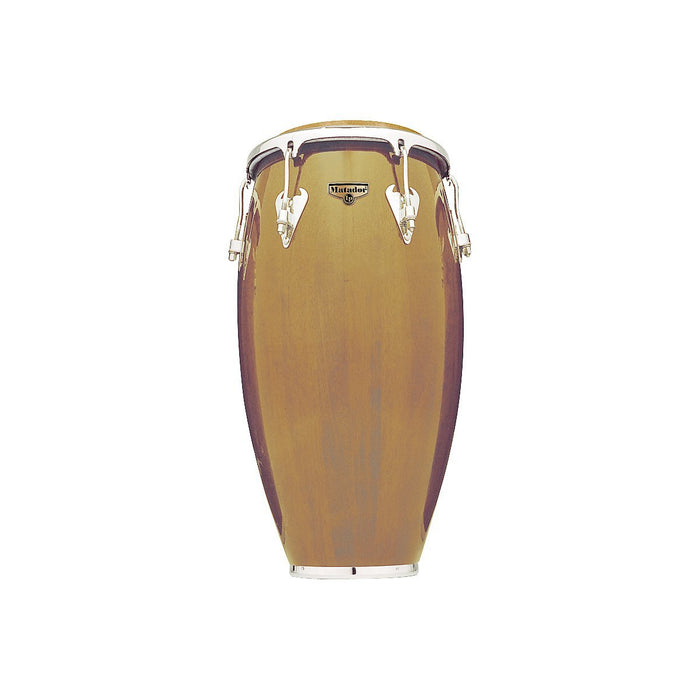 Latin Percussion Matador 12-1/2" Wood Tumbadora - Natural/Chrome (M754S-AWC)