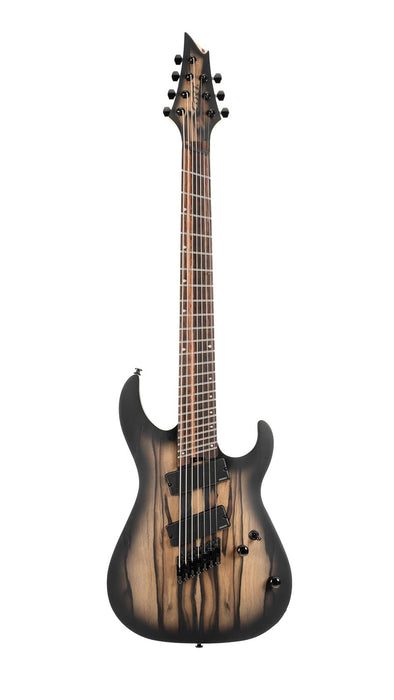 Cort KX507MS-NBB KX507MS 7-String Multi-Scale Guitar Pale Moon Ebony
