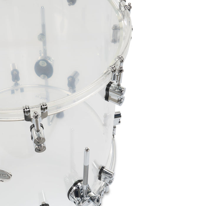 Concept Acrylic 4-Piece Kit Clear with Chrome Hardware