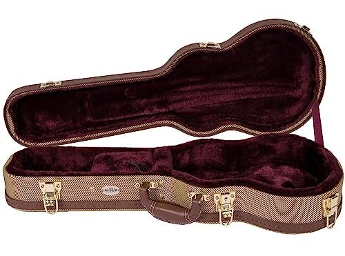 Kala Archtop Tweed Tenor Ukulele Hard Case (Tct-At)