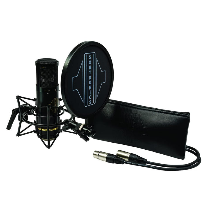 SONTRONICS STC-3X Professional 3-Pattern LDC XLR Studio Condenser Microphone