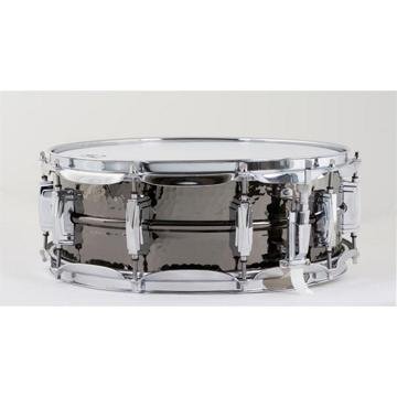 Ludwig Black Beauty Snare Drum w/Hammered Shell (LB416K)