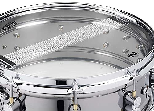 PDP Concept Series Metal Snare, 6.5x13, Black Nickel Over Steel w/Chrome Hardware (PDSN6513BNCR)