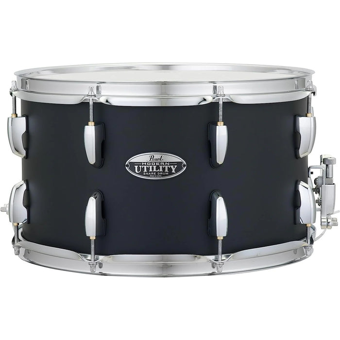 Pearl 8x14" Modern Utility Maple Snare Drum - Satin Black (MUS1480M227)