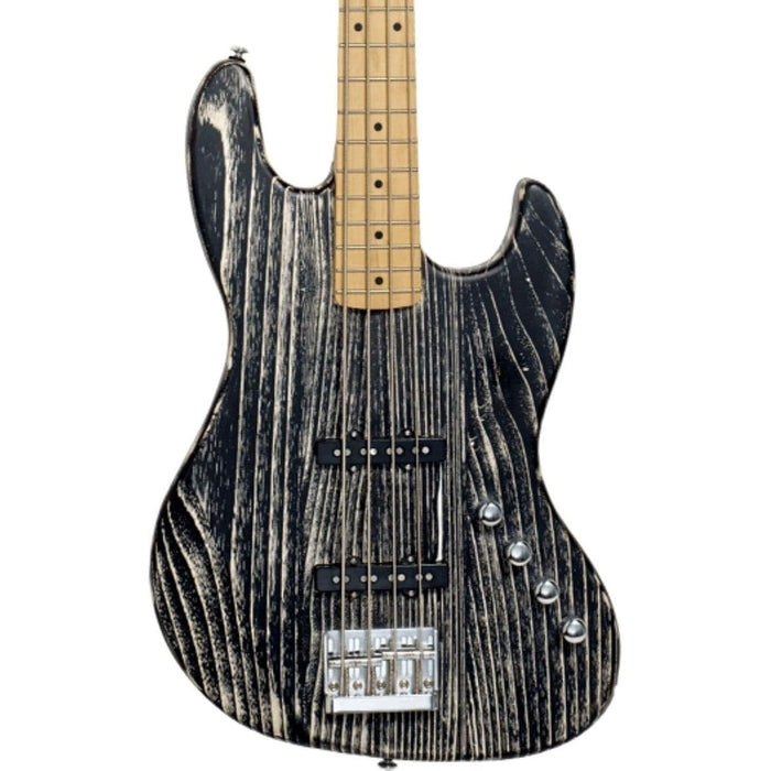 Michael Kelly Element 4OP 4-String Electric Bass Guitar (Trans Black)