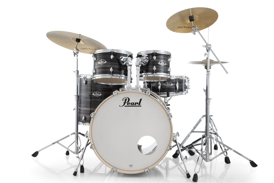 Export 5 Piece Shell Pack 22/16/13/12/14 Metallic Amethyst Twist - Hardware And Sabian Cymbals