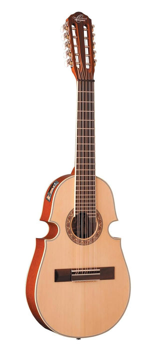 Oscar Schmidt OQ40SE Acoustic-Electric Latin Cuatro with Bag