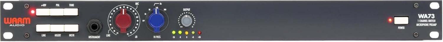 Warm Audio WA73 1-Channel Microphone Preamp with XLR/Line Input