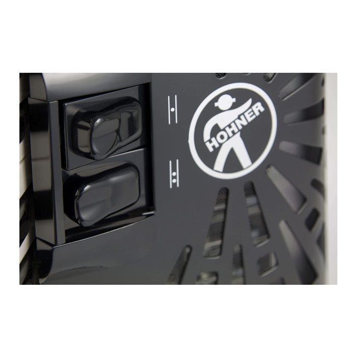 Hohner Bravo II 48 Chromatic Piano Key Accordion (Black)