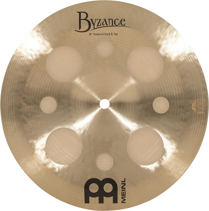 Meinl Cymbals Matt Garstka 10" Artist Concept Model Temporal 2 Stack Effect, 2-Year Warranty (AC-TE2)
