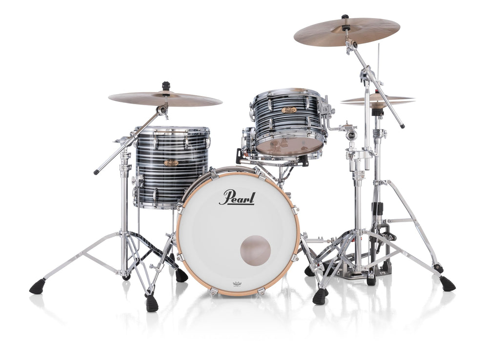 Pearl Masters Maple Pure 3 Piece Shell Pack, Black Oyster Swirl - Cymbals and Hardware Not Included (MP4C903XPL/C855)