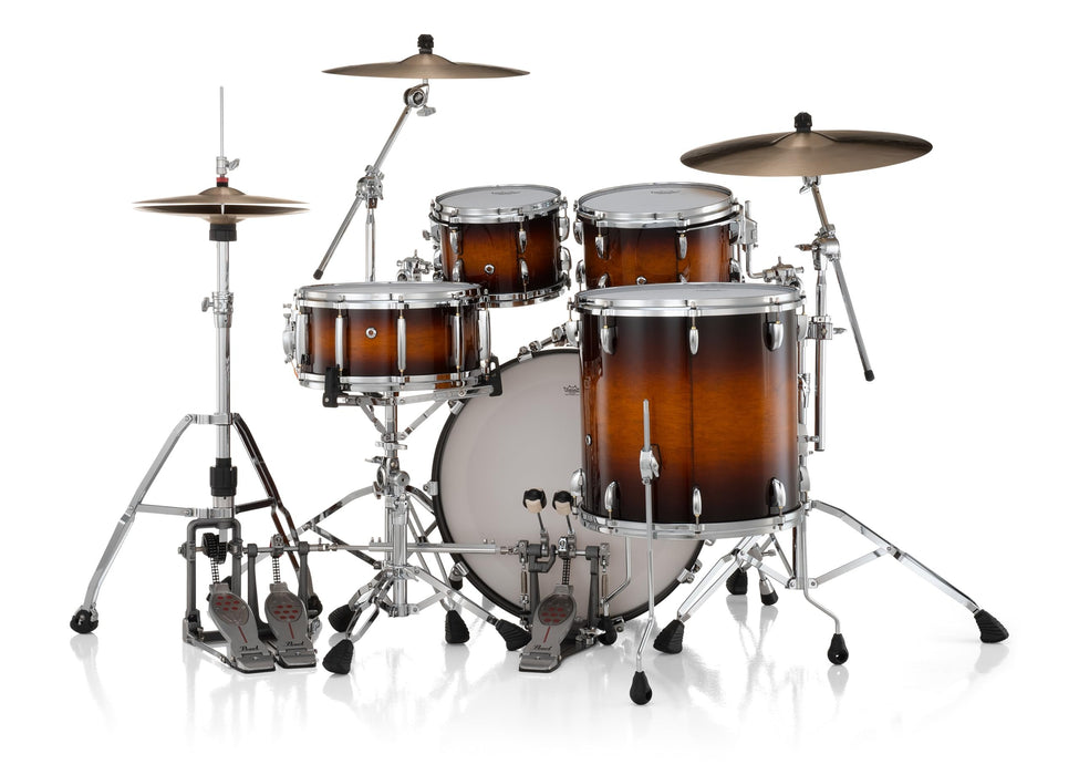 Pearl Masters Maple Pure 3 Piece Shell Pack, Vintage Tobacco Burst (MP4P924XSPL/C342)