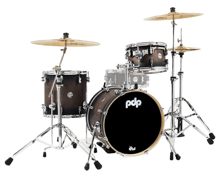 PDP Concept Maple 3-Piece Bop Shell Pack - Charcoal Burst