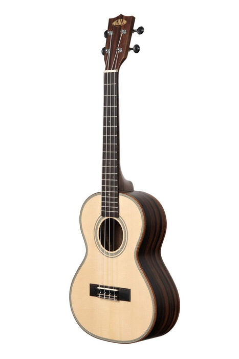 Kala Solid Spruce Top Striped Ebony Tenor Ukulele (KA-SSEBY-T)
