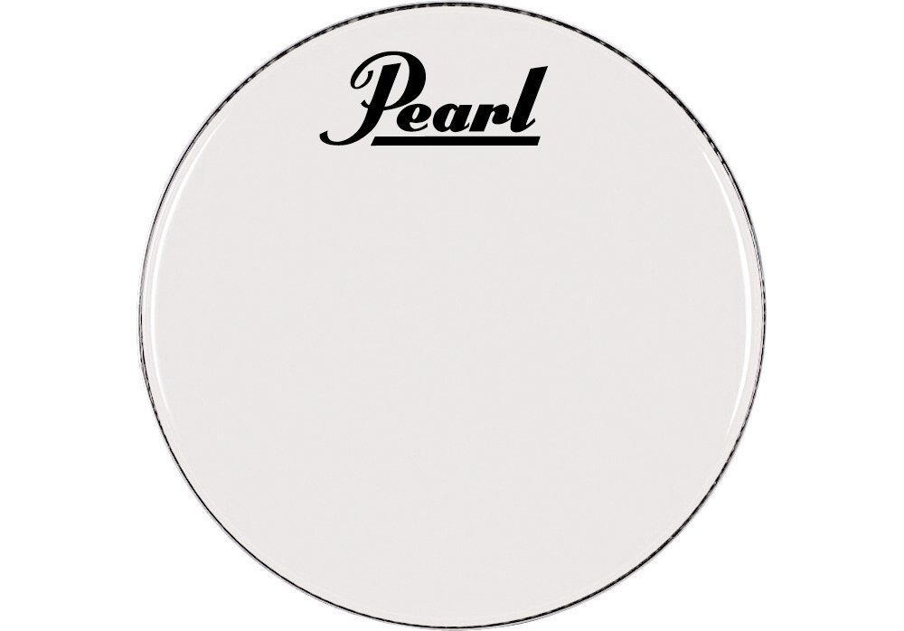 Pearl 20" Smooth White Bass Drum Head w/ Pearl logo (BR1220PL)