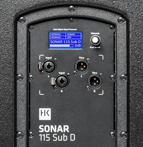 HK Audio 1500 Watt 15" Powered Subwoofer (SONAR-115-SUB-D-U)