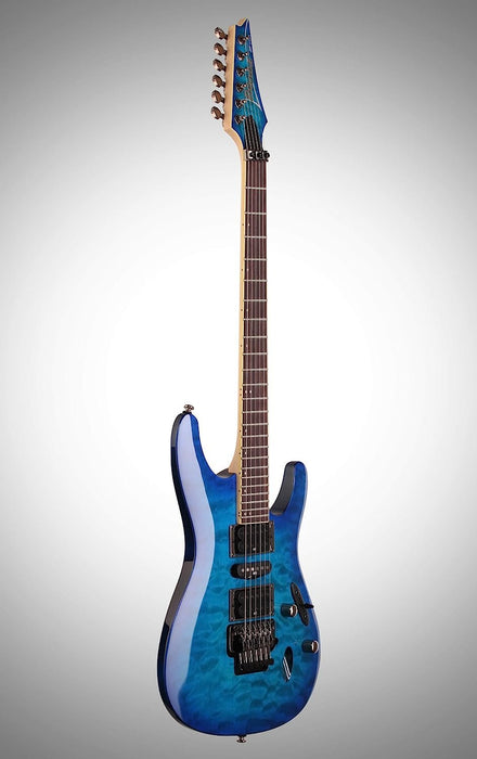 Ibanez S Series S670QM - Dragon Eye Burst