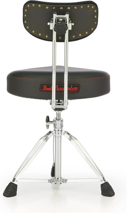 Pearl Roadster Drum Throne Seat Tri-Lateral Gas Lift Stool (D1500TGL)