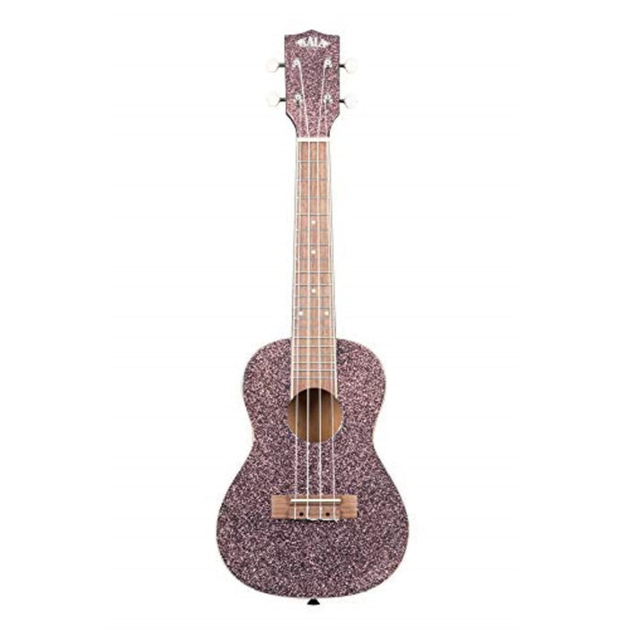 Kala Pink Champagne Sparkle Concert Ukulele (KA-SPRK-PINK)