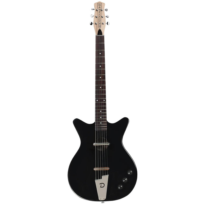Danelectro Convertible Acoustic-Electric Guitar - Black